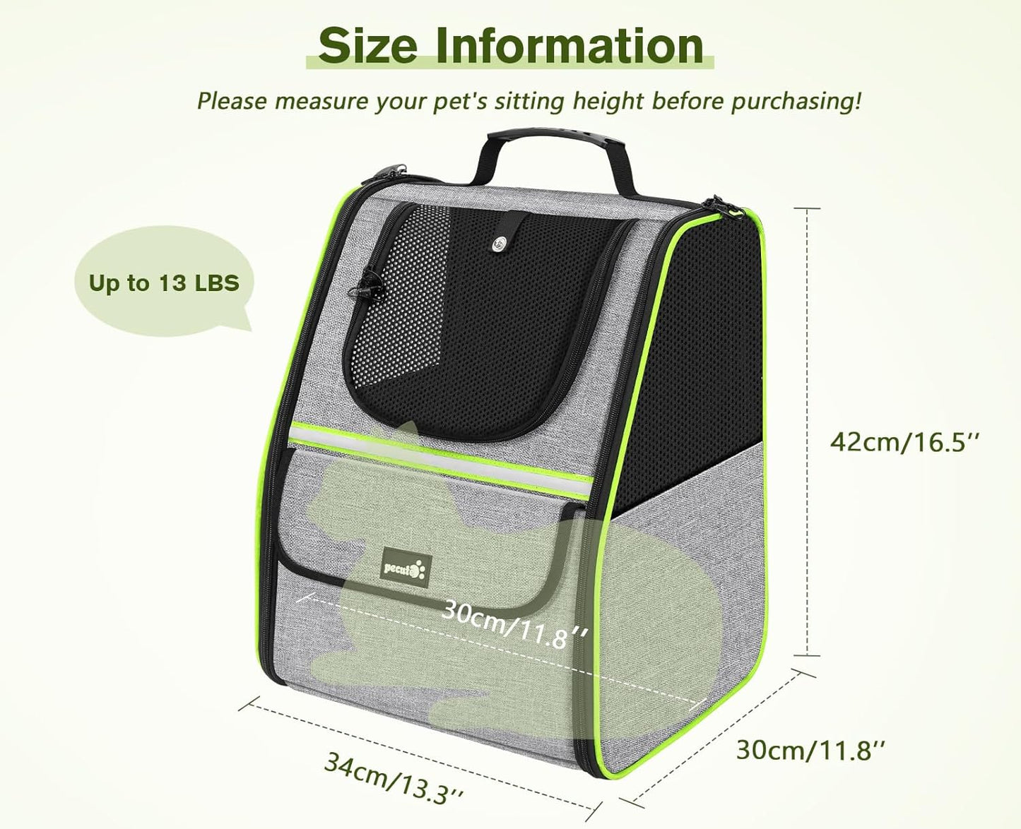 Cat and Dog Backpack Carrier