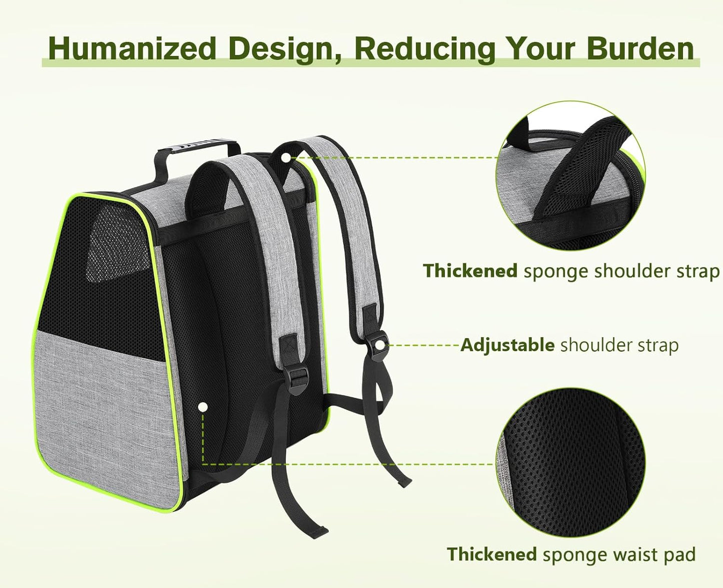 Cat and Dog Backpack Carrier
