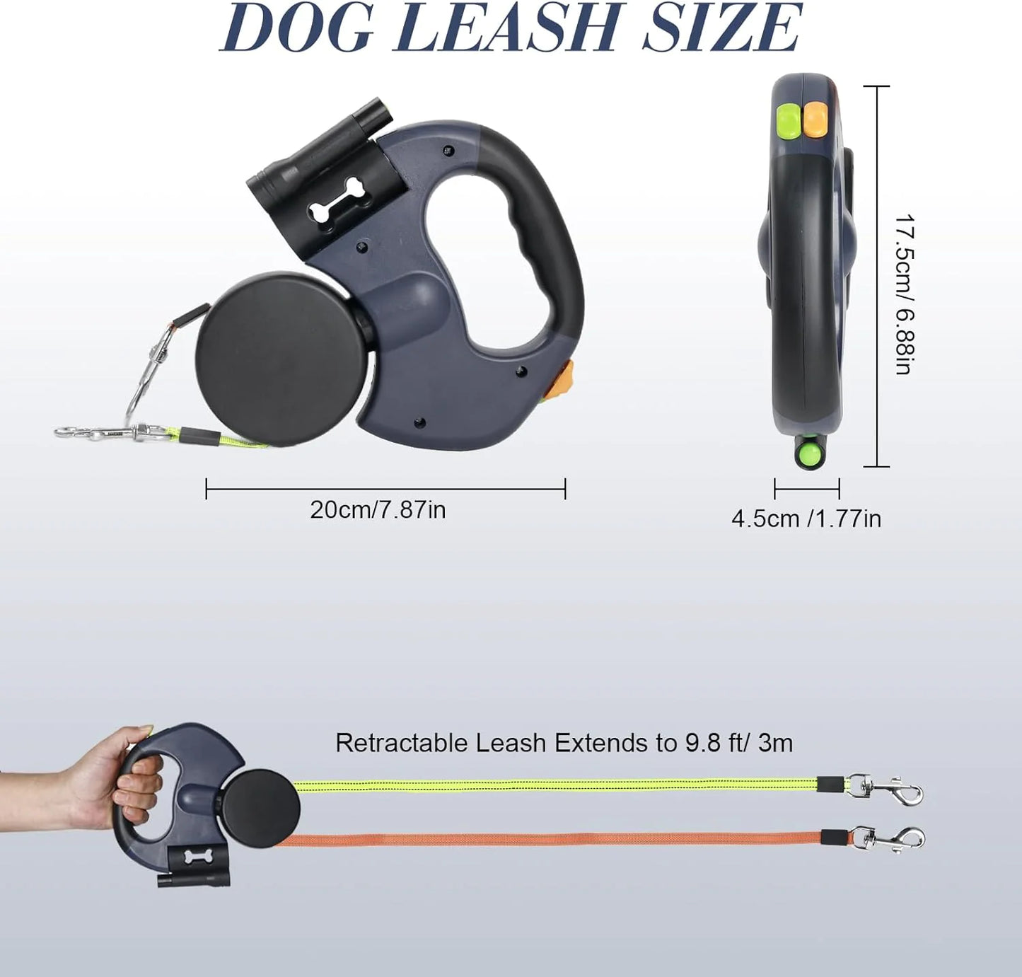 Tangle Free Dual Pet Leash