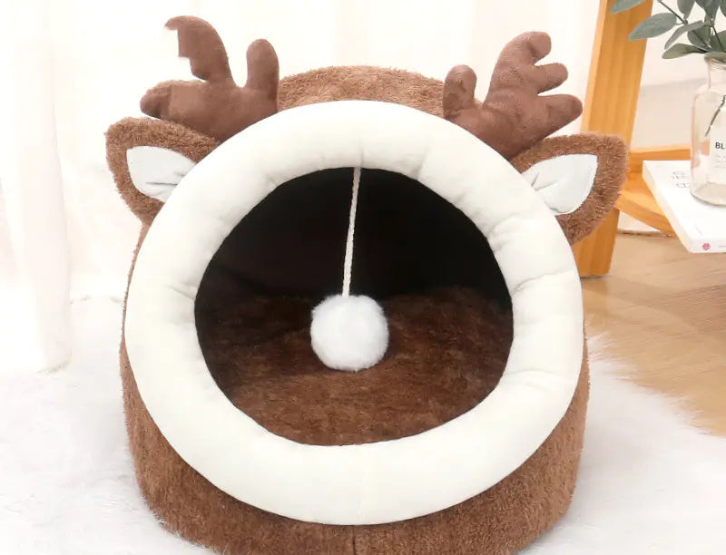 Winter Closed Cushion for Small Pets to Stay Warm