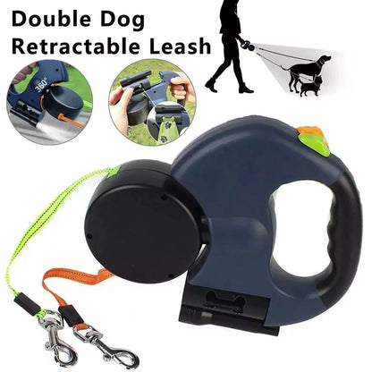 Tangle Free Dual Pet Leash