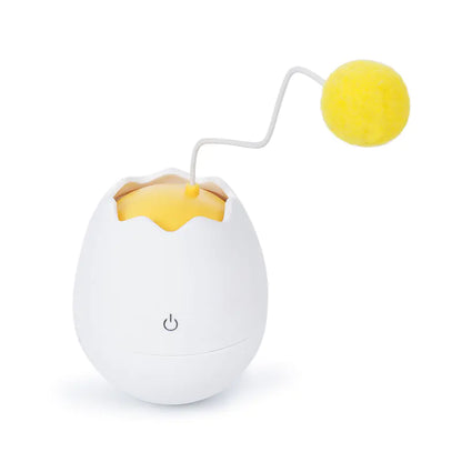 Eggshell Cat Toy - Wobble Ball for Self-Entertainment