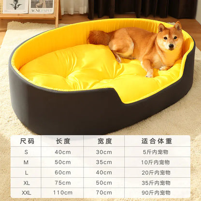Universal Pet Dog Bed with Removable Washable Cover. Multiple Models