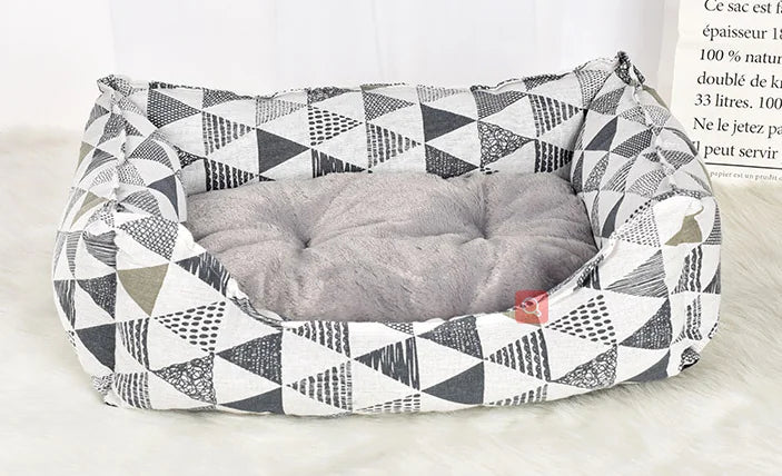 Warm Pet Bed for Dogs and Cats - Autumn/Winter Design