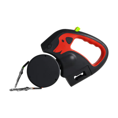 Retractable Dual Dog Leash