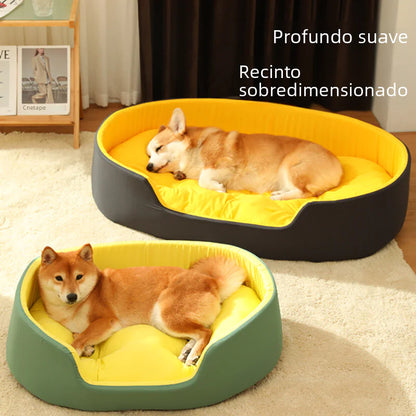 Universal Pet Dog Bed with Removable Washable Cover. Multiple Models