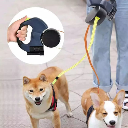 Tangle Free Dual Pet Leash