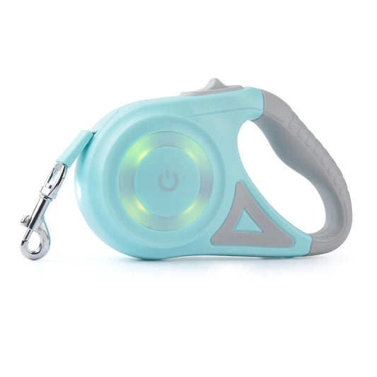 Automatic Retractable Dog Leash With Light