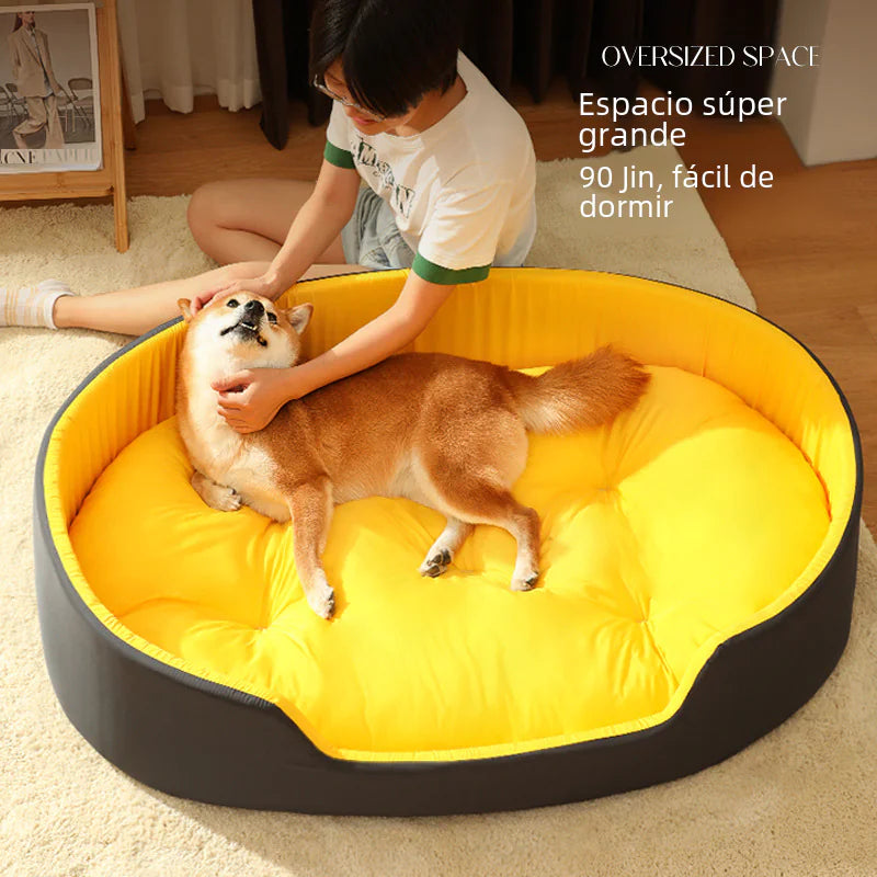 Universal Pet Dog Bed with Removable Washable Cover. Multiple Models