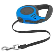 Automatic Retractable Dog Leash with Paw Print Design