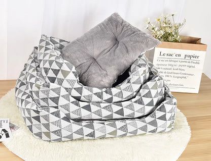 Warm Pet Bed for Dogs and Cats - Autumn/Winter Design