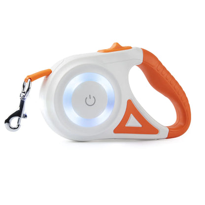 Automatic Retractable Dog Leash With Light