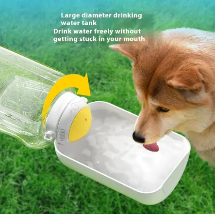 2-in-1 Pet Water & Food Bottle