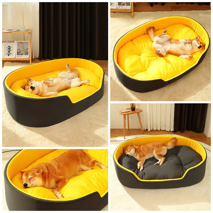 Universal Pet Dog Bed with Removable Washable Cover. Multiple Models