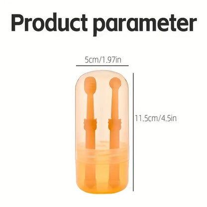 Cat and Dog Finger Toothbrush Set