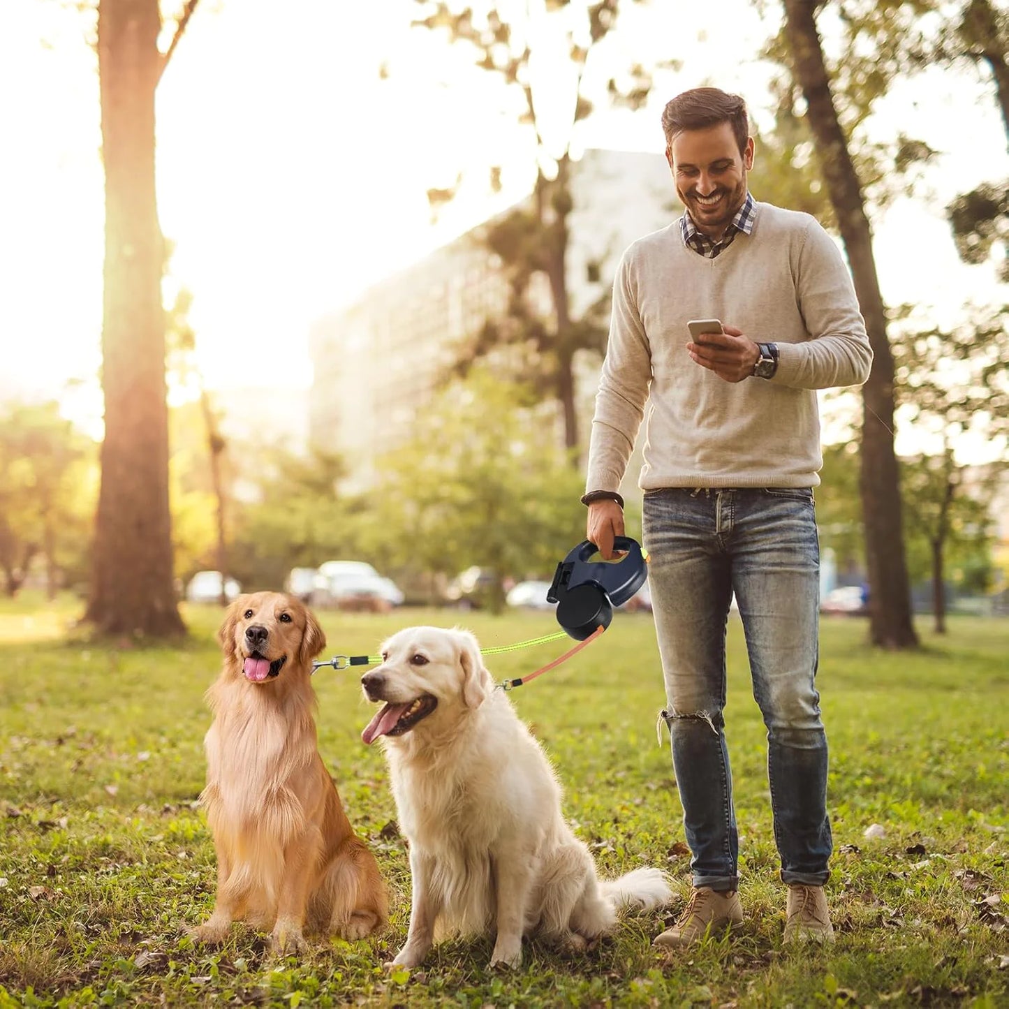 Tangle Free Dual Pet Leash